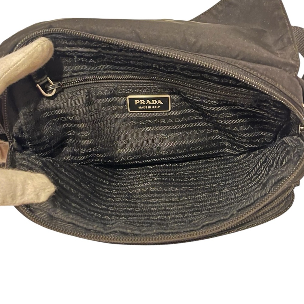 Prada Black Nylon Crossbody Belt Bag - EUC - Picture 11 of 14